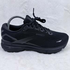 Brooks Ghost 15 Women's Black Running Shoes Size 8.5 Wide D Cushioned Sneakers